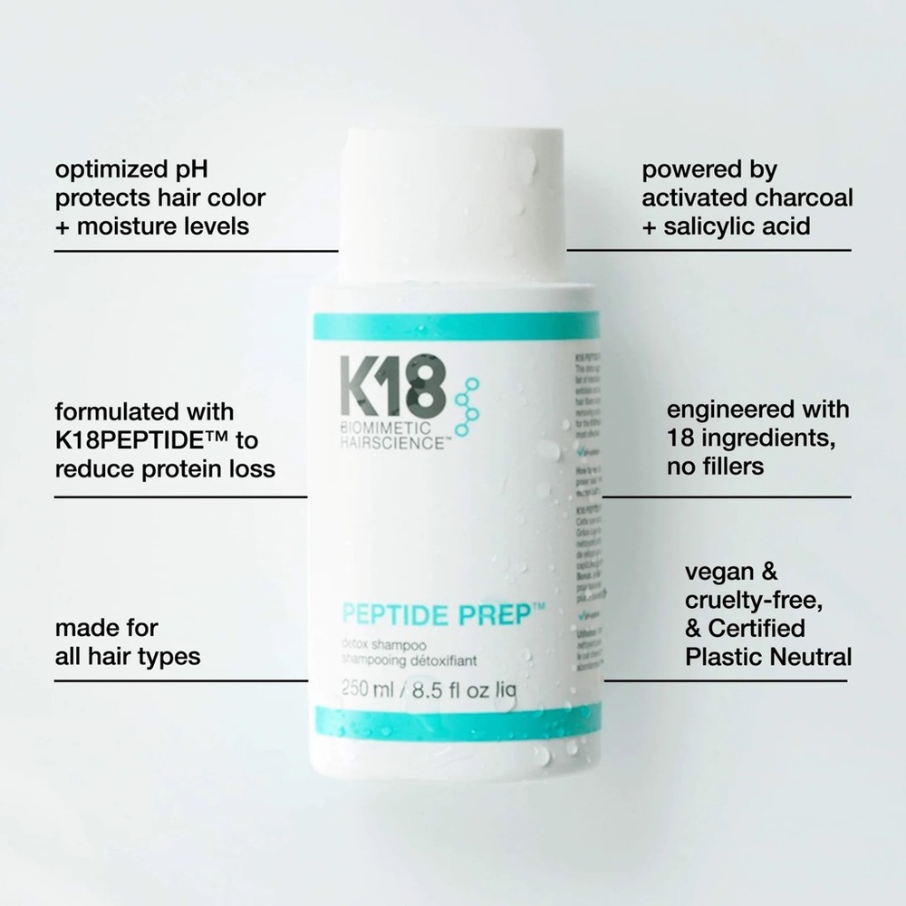 K18 PEPTIDE PREP CLARIFYING DETOX SHAMPOO